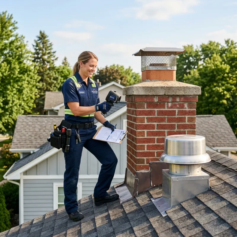 Technician removing a deceased bird from an indoor space in The Patch